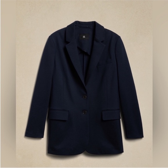 NWOT! Banana Republic Relaxed Everywhere Ponte Blazer - Multiple Sizes - Picture 6 of 8